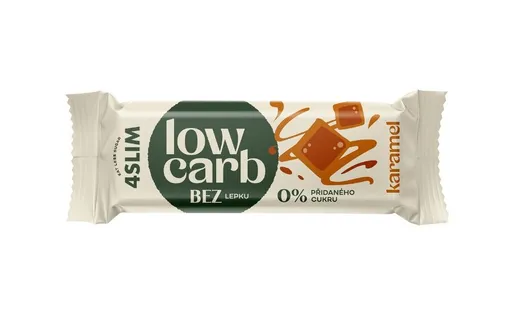 4Slim Čekanková tyčinka Low Carb karamel 35 g