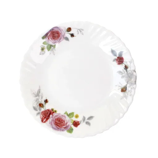 Cegeco Dezertní talíř JULIA 19cm opálové sklo