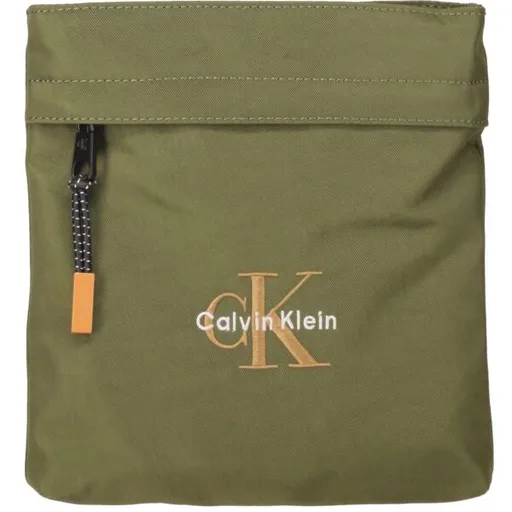 Calvin Klein BOLD FLATPACK Stylová taška, khaki, velikost