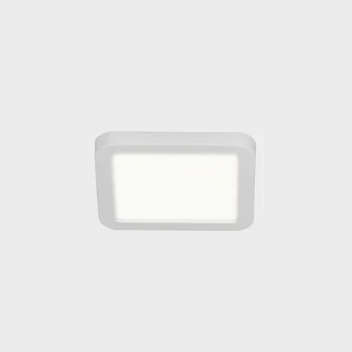 KOHL LIGHTING KOHL-Lighting DISC SLIM SQ zapuštěné svítidlo s rámečkem 145x145 mm bílá 12 W CRI 80 4000K Non-Dimm