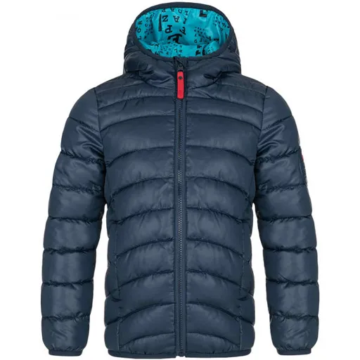 LOAP INUCON Dětská bunda, tmavě modrá, velikost 112-116
