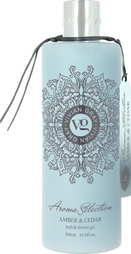 Vivian Gray Sprchový gel Aroma Selection Amber & Cedar (Bath & Shower Gel) 500 ml
