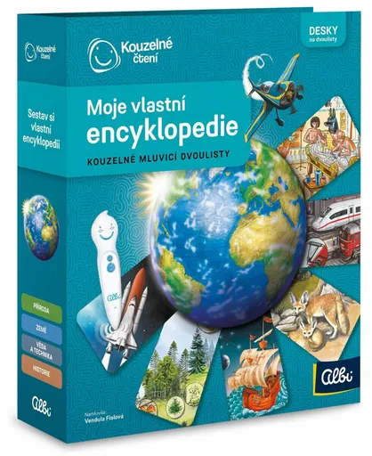 Moje vlastní encyklopedie - pořadač na dvoulisty - Kouzelné čtení Albi