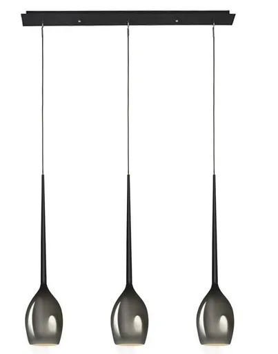 AZzardo AZ2937 závěsné svítidlo Izza 3 kouřová