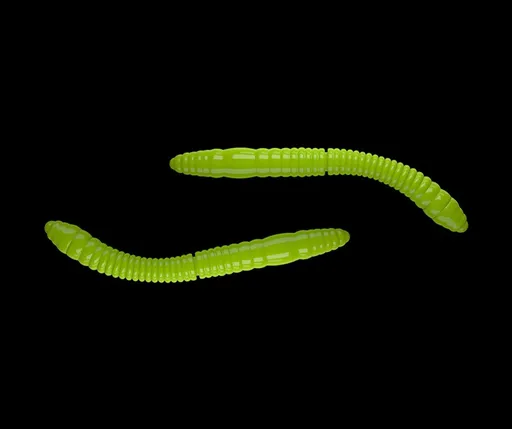 Libra Lures Fatty D’Worm Apple Green - D’Worm 6,5cm 10ks,Libra Lures Fatty D’Worm Apple Green - D’Worm 6,5cm 10ks