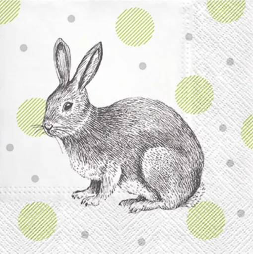 Ubrousek P 33x33 velikonoce SPM000306