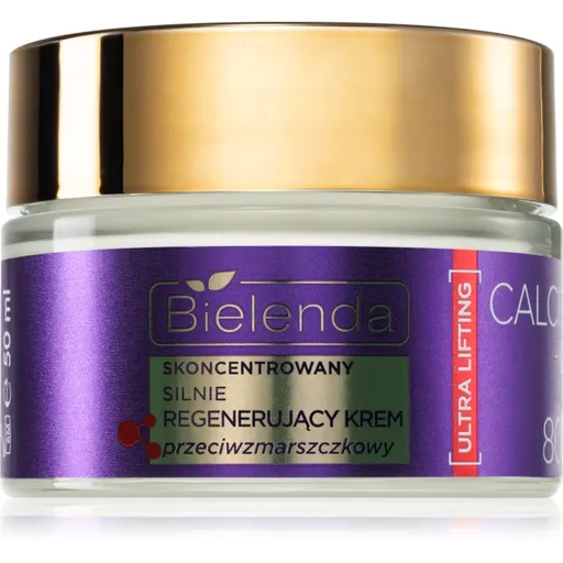 Bielenda Calcium + Q10 Concentrated, strongly regenerating anti-wrinkle cream for day 80+ denní zpevňující a protivráskový krém 50 ml