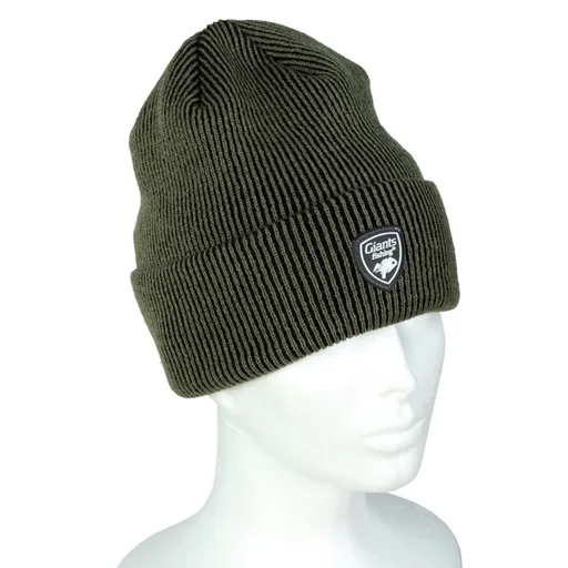 Giants Fishing Čepice zimní pletená zeleno/černá,Giants Fishing Čepice zimní pletená zeleno/černá