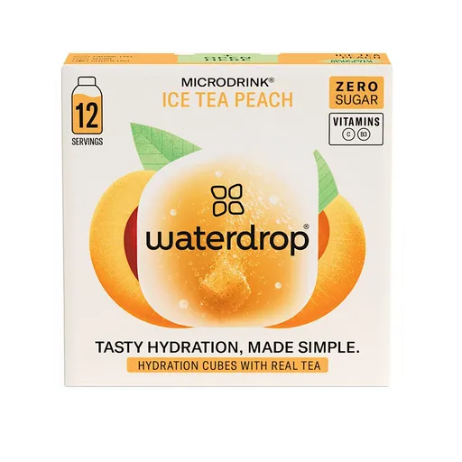 Waterdrop Ice Tea broskev 12 ks