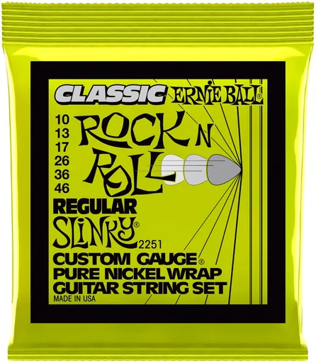 Ernie Ball 2251 Pure Nickel Regular Slinky