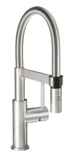 Dřezová baterie Villeroy & Boch Steel Expert Compact, 927300LC, nerez 927300LC