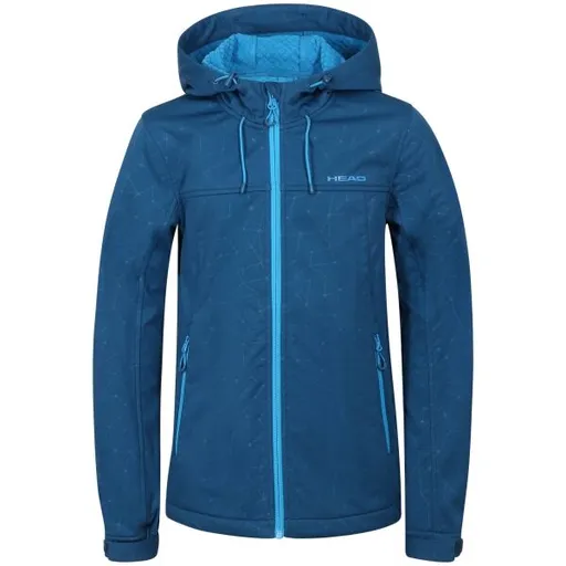Head EKON Dětská softshellová bunda, modrá, velikost 116-122