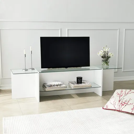 TV stolek Escape TV - White
