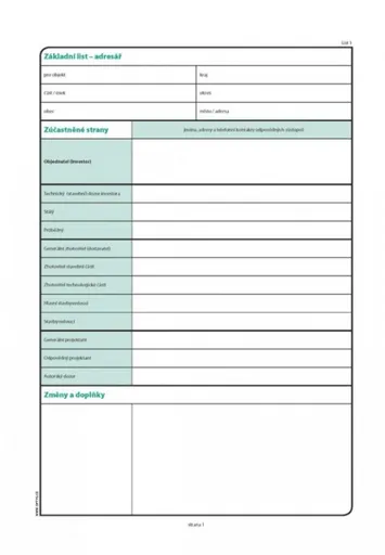 Tiskopis Stavební deník A4 53 listů samopropis číslovaný 3x15+8 listů OPTYS