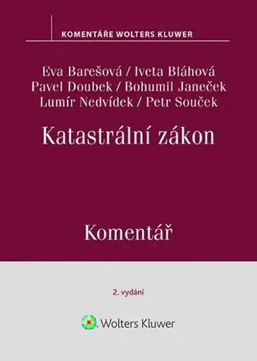Katastrální zákon (č. 256/2013 Sb.). Komentář - Eva Barešová, Iveta Bláhová