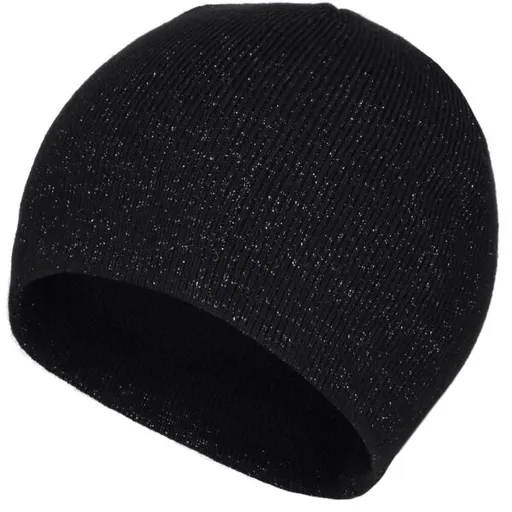 Lewro BISA Dívčí pletená čepice, černá, velikost 4-7Y