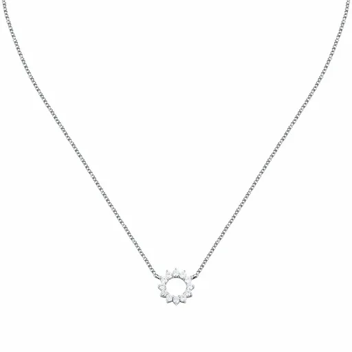Morellato Půvabný stříbrný náhrdelník s kubickými zirkony Tesori SAIW262