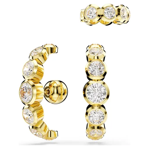 Swarovski Třpytivá pozlacená sada náušnic Imber 5711482