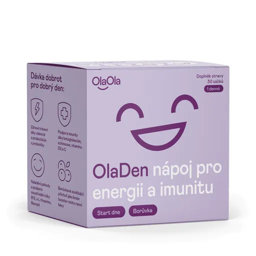 OlaOla OlaDen nápoj pro energii a imunitu 30 ks