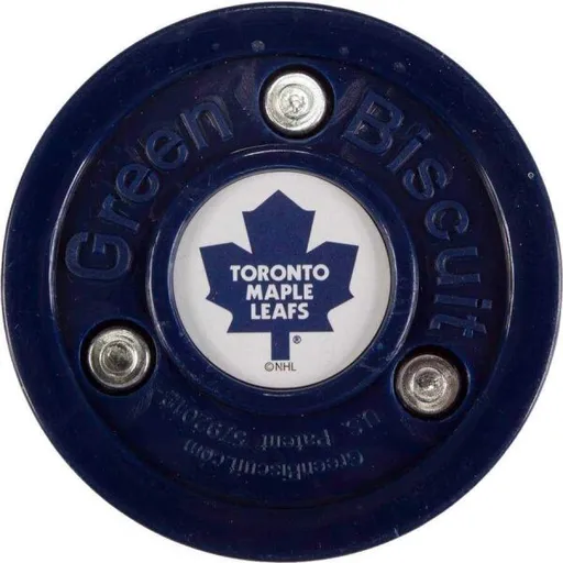 Green Biscuit TORONTO MAPLE LEAFS NHL Puk, tmavě modrá, velikost