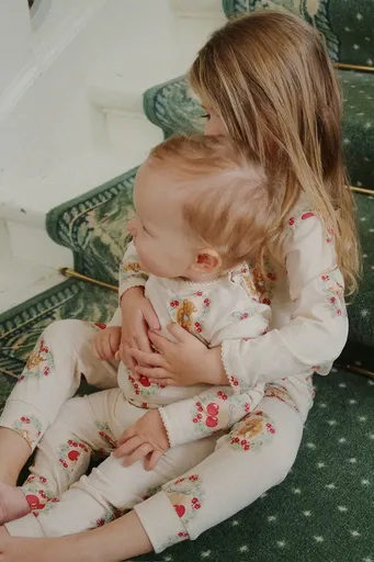 Kojenecká sada Konges Sløjd BASIC BODY/PANTS SET GOTS