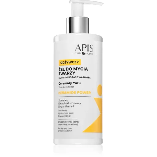 Apis Natural Cosmetics Ceramide Power čisticí gel na obličej 300 ml