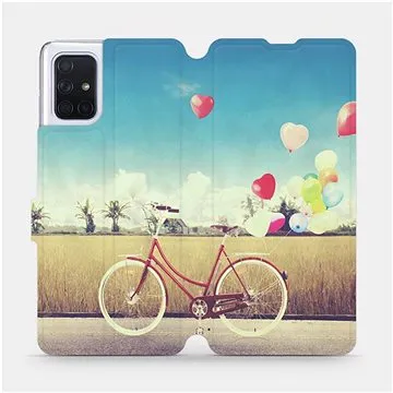 Flipové pouzdro na mobil Samsung Galaxy A71 - M133P Kolo a balónky (5903516147182)