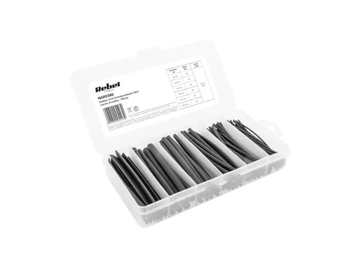 Bužírka smršťovací REBEL NAR0386 sada 170ks