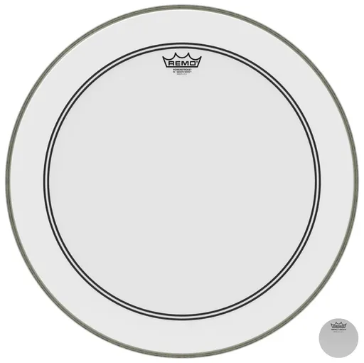 Remo 22" Powerstroke 3 Smooth White