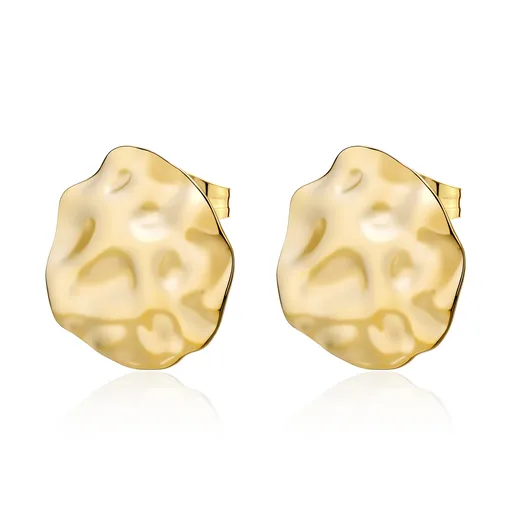 S'Agapõ Módní pozlacené náušnice Emotion SMO26