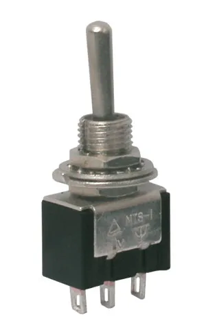 Přepínač páčkový    3pol./3pin (ON)-OFF-(ON)