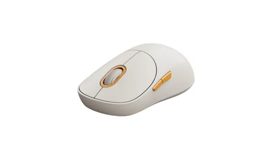 Xiaomi Wireless Mouse 3/Kancelářská/Optická/1 200 DPI/USB+BT/Bílá