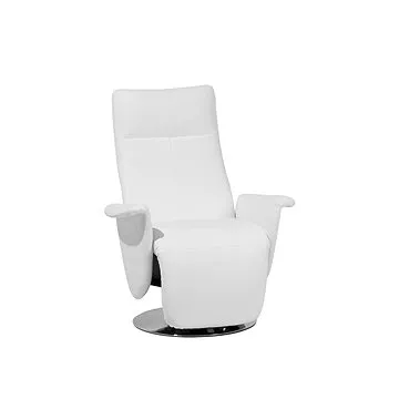 Křeslo bílá ekokůže PRIME, 125982