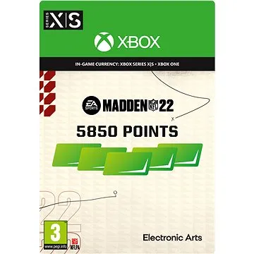 Madden NFL 22: 5850 Madden Points - Xbox Digital (7F6-00399)