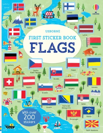 First Sticker Book Flags - Holly Bathie