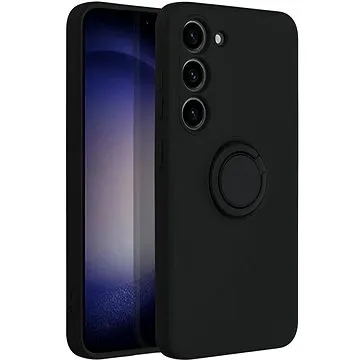TopQ Kryt RING Samsung S23 černý 94293 (94293)