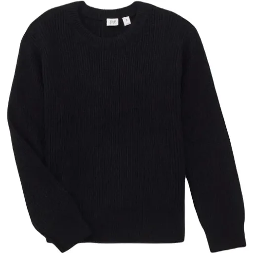 GAP CASHSOFT CREW Chlapecký svetr, černá, velikost
