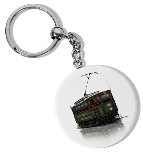 Klíčenka kulatá - Tramvaj 88