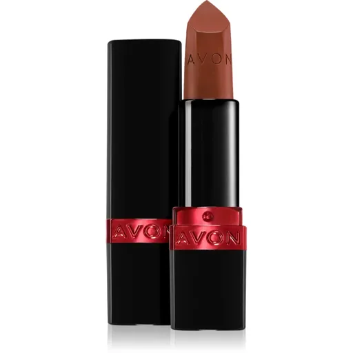 Avon Ultra Matte matná hydratační rtěnka odstín Coffee Date 3.6 g