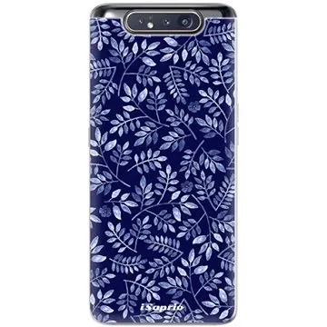 iSaprio Blue Leaves pro Samsung Galaxy A80 (bluelea05-TPU2_GalA80)
