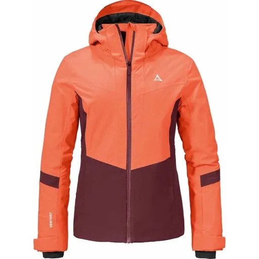 Schöffel KANZELWAND W Dámská lyžařská bunda, oranžová, velikost