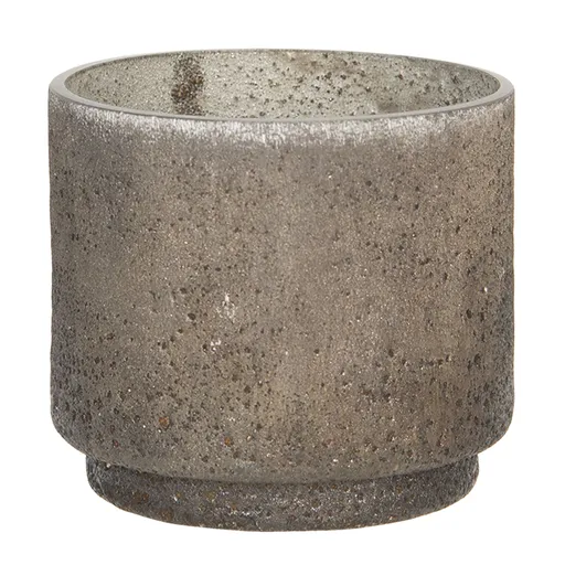 Skleněný svícen Rhys - Ø 8*6 cm Clayre & Eef