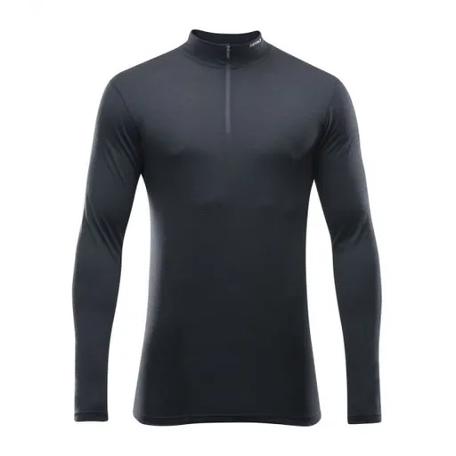Devold BREEZE MAN HALF ZIP NECK Pánské funkční triko, černá, velikost XXL