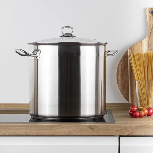 Haushalt international Univerzální hrnec se skleněnou poklicí, 20 l