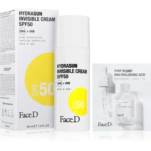 Face D Hydrasun opalovací krém na obličej SPF 50 50 ml