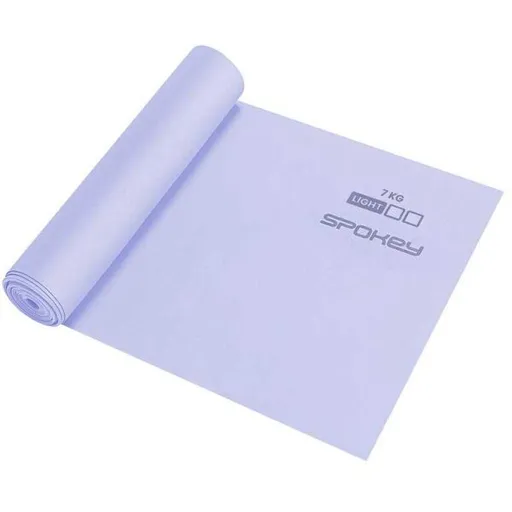 Spokey RIBBON TEX LIGHT Posilovací guma, fialová, velikost