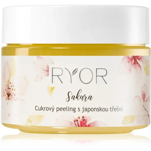 RYOR Japonská Třešeň cukrový peeling pro jemné čištění a výživu pokožky 325 g