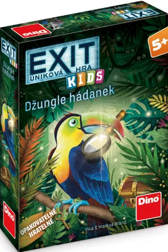 Exit úniková hra pro děti: Džungle hádanek