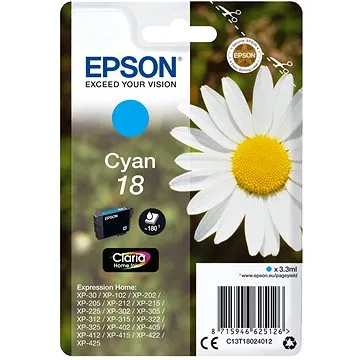 Epson T1802 azurová (C13T18024012)