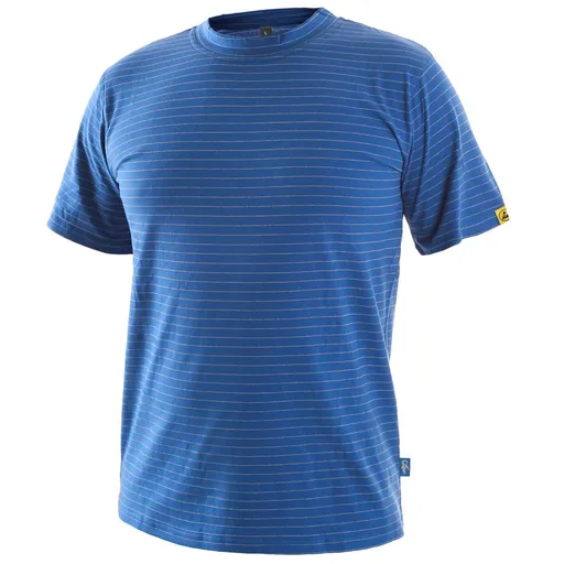 Canis (CXS) Antistatické tričko ESD CXS NOME - Středně modrá | 4XL